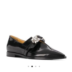 Giannico Penelope Crystal Loafers